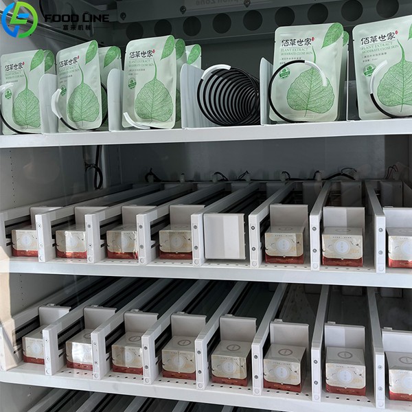 beauty supply vending device detail