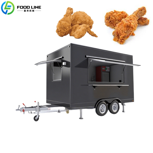 black square mobile trailer