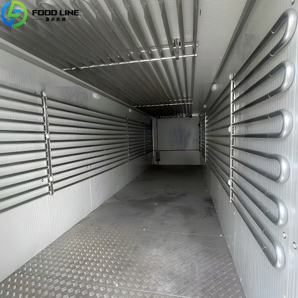 cold storage interior detail