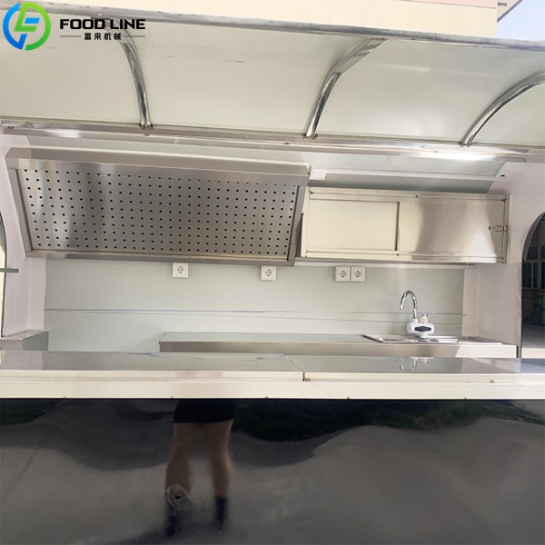 food mobile trailer interior