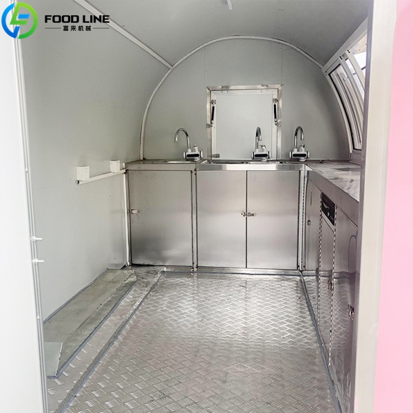 food trailer interior