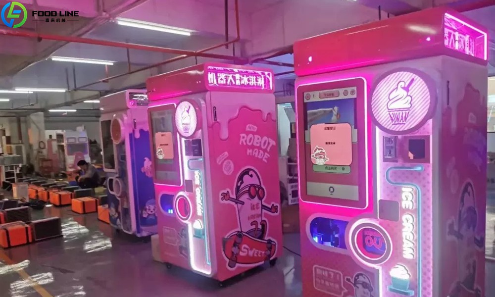 ice cream vending equipment