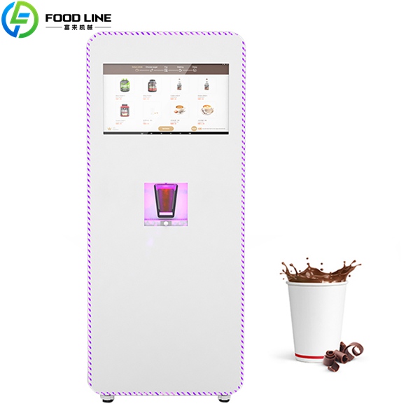 protein shake vending device