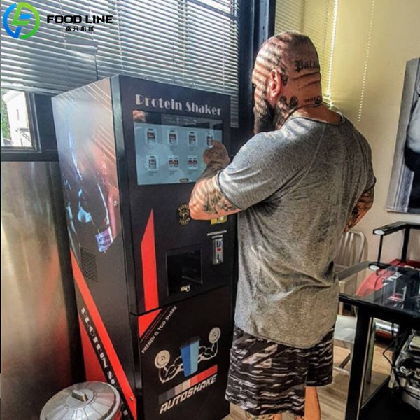 protein shake vending selling machine