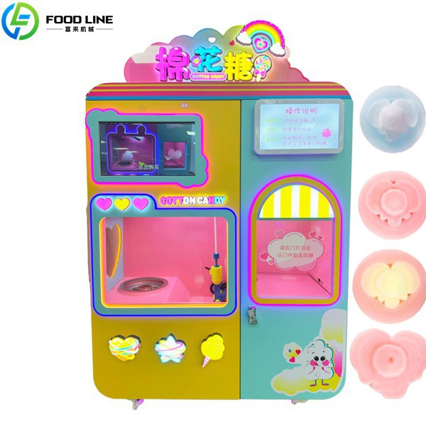 sweet cotton candy vending equipment