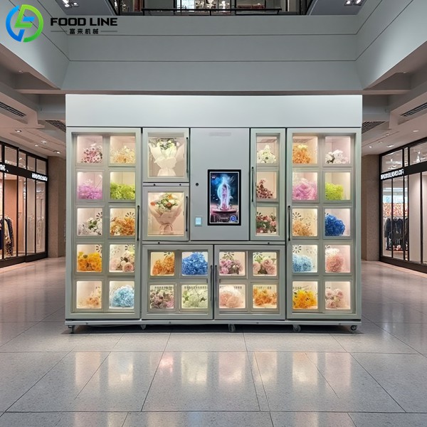 automatic vending machine for flower