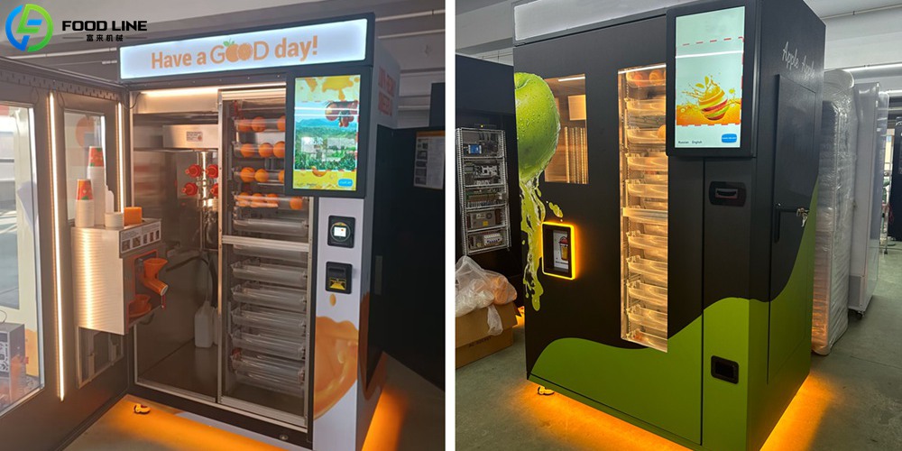 orange juice vending equipment