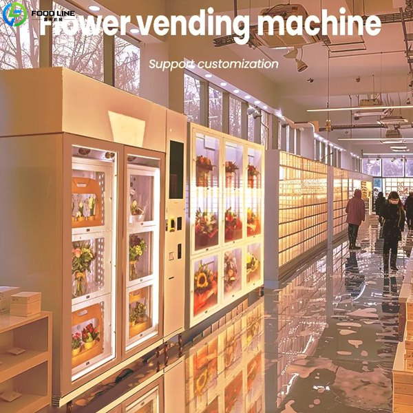 smart flower vending device