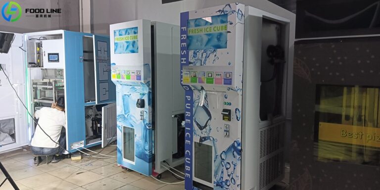smart ice vending device