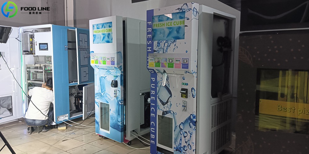 smart ice vending device