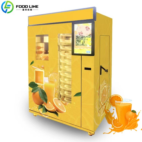 smart orange juice vending device