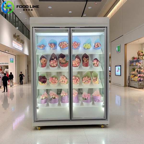 smart vending machine for flower