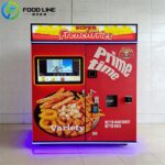 automatic french fries vending device
