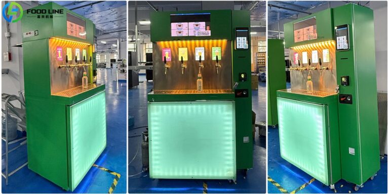 fresh beer vending device
