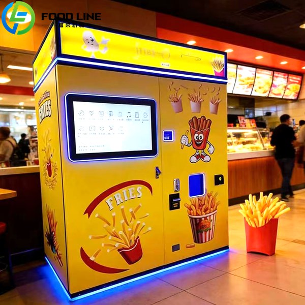 smart french fries vending machine