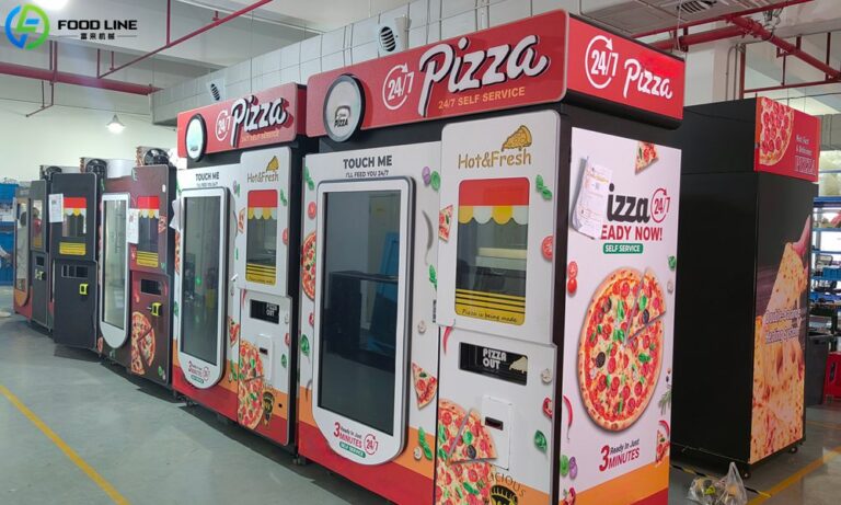 vending device for pizza