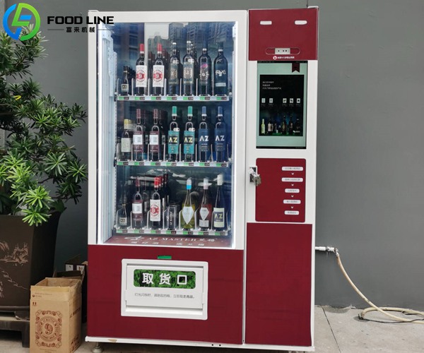 vending device for wine