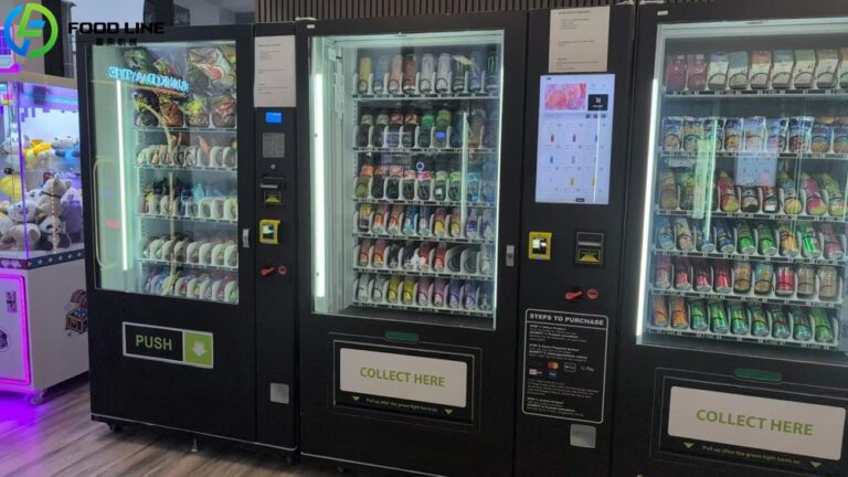 black cold drink vending device