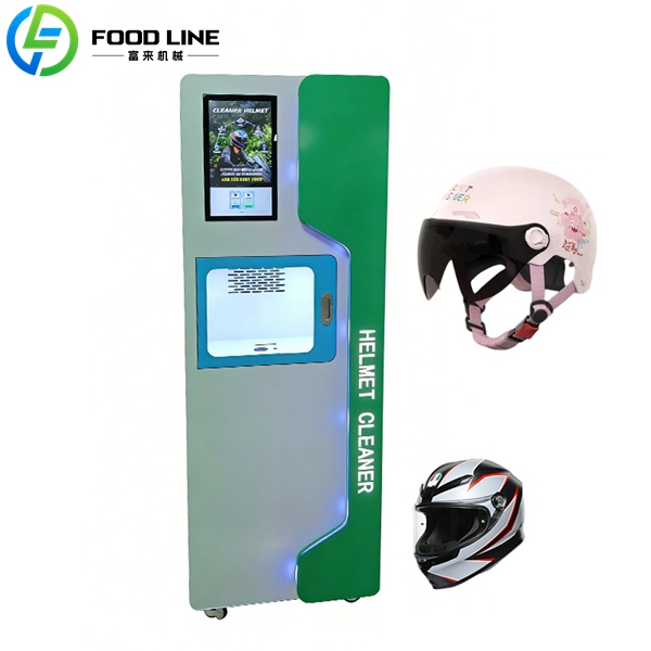 single layer helmet cleaning machine