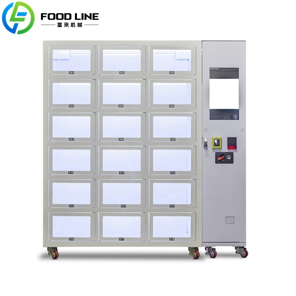 smart vending device for lockers