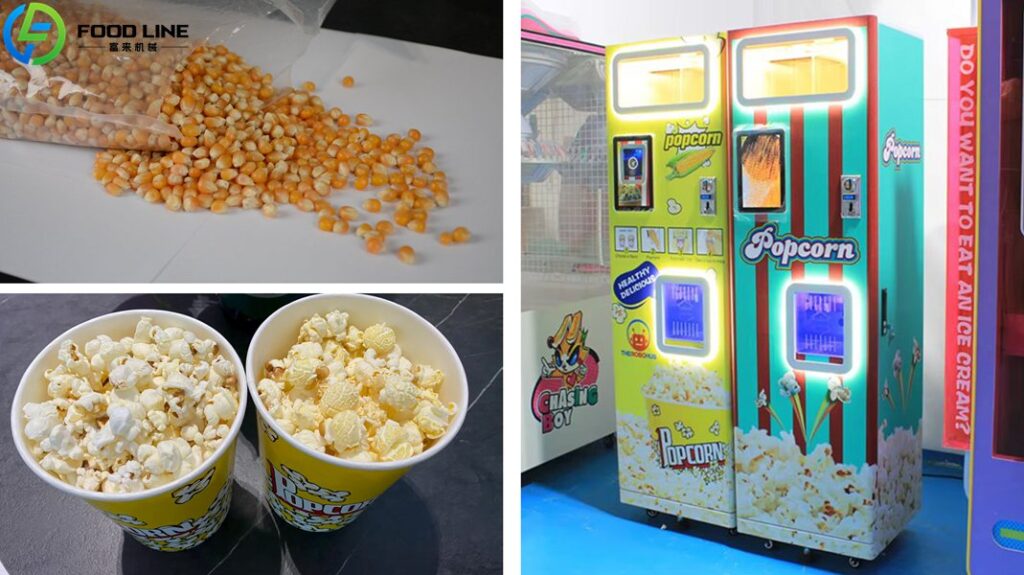 smart vending machine for popcorn