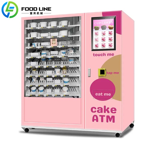 vending device for cake