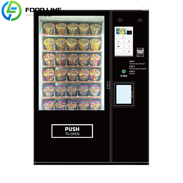 vending device for cup noodle