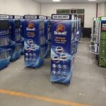 10 Sets Helmet Sanitizing Machine for Sale in Colombia vending device for helmet cleaning