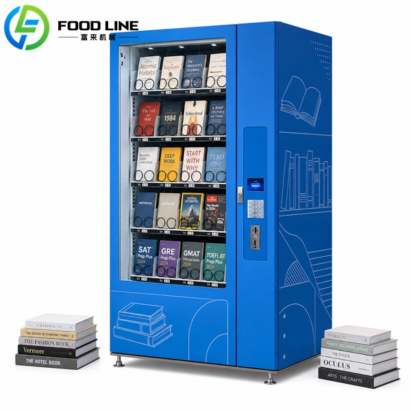 blue book vending device