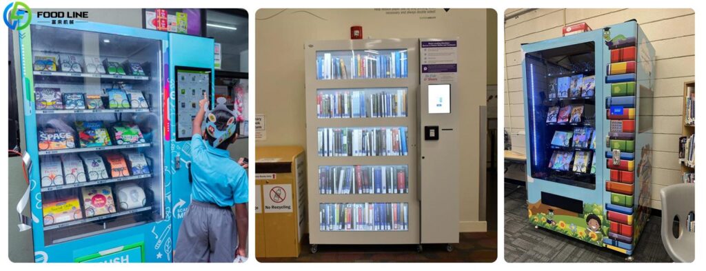 customized book vending device