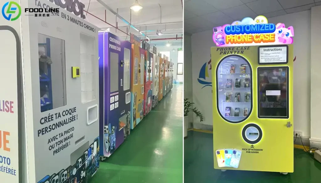 customized phone case vending device