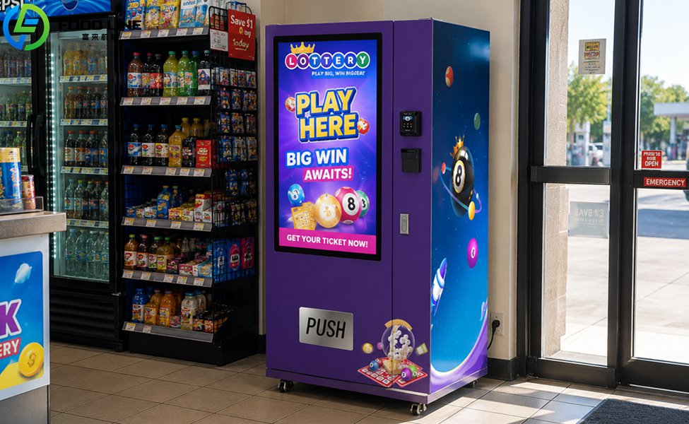 lottery vending device application