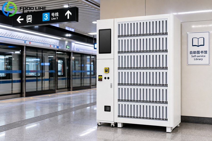 self serve book vending device