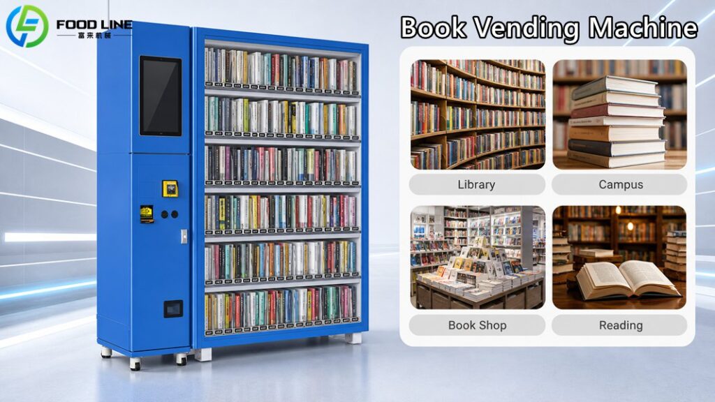 smart book vending device