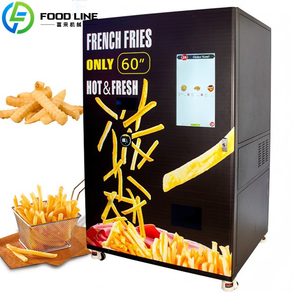 black fries vending device