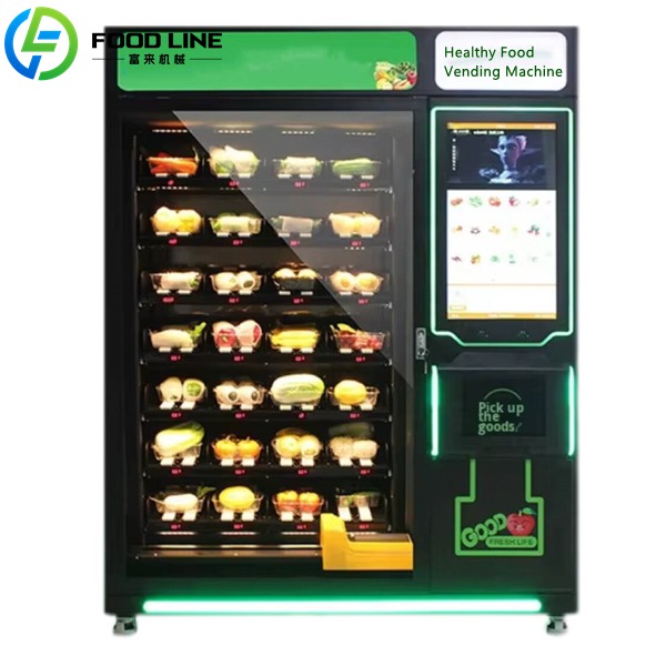 black healthy food vending