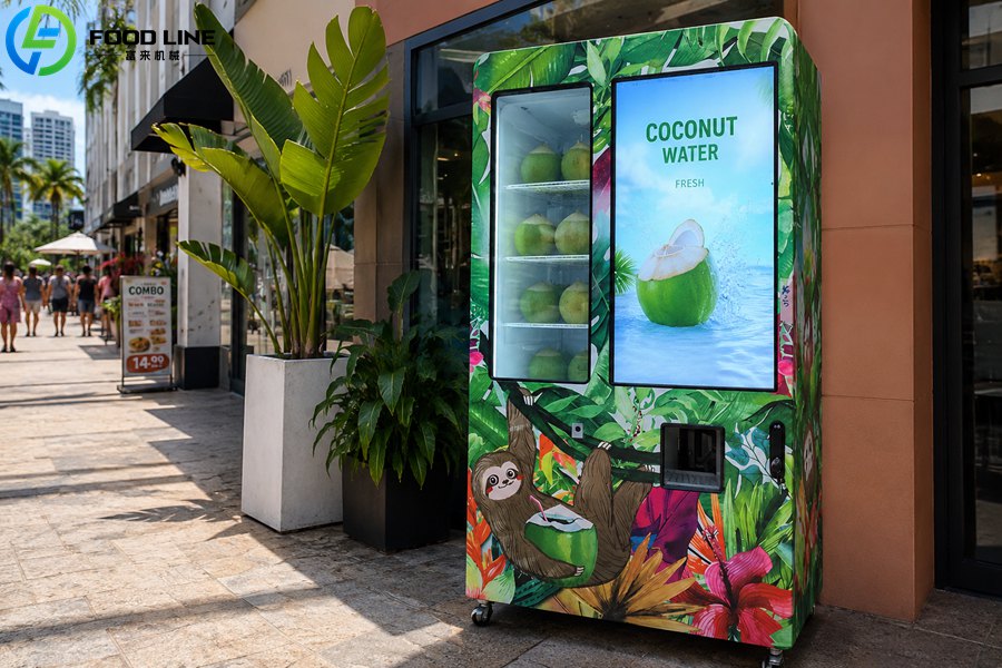 coconut vending equipment