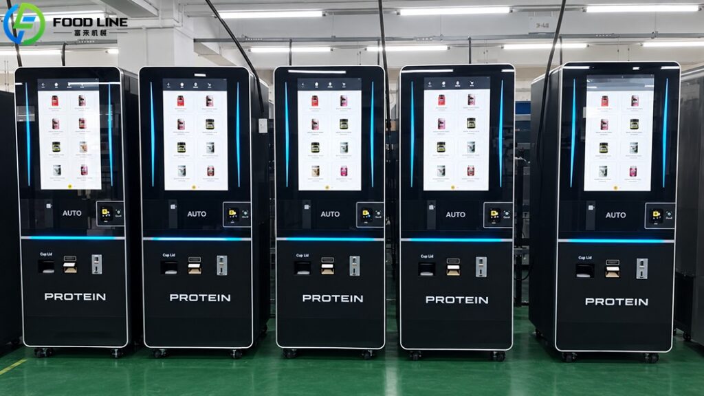 5 protein vending device