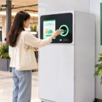 5 Plastic Recycling Vending Machine in Germany automated recycling vending machine with a single input slot